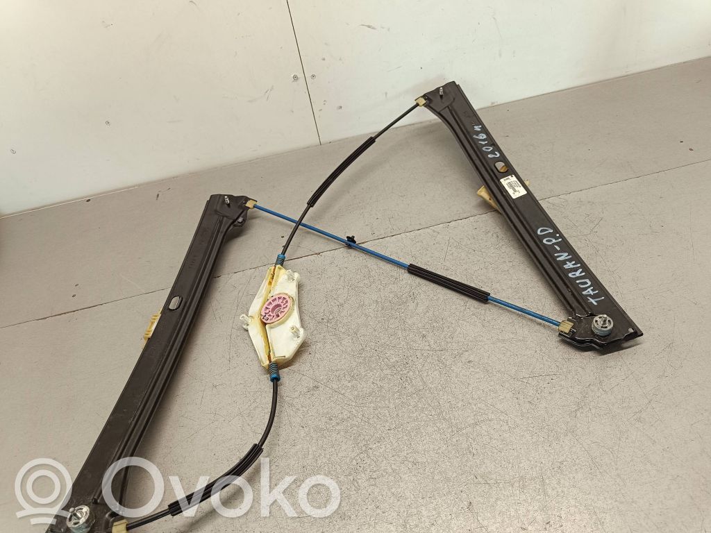 Volkswagen Touran III Mechanizm podnoszenia szyby przedniej bez silnika 