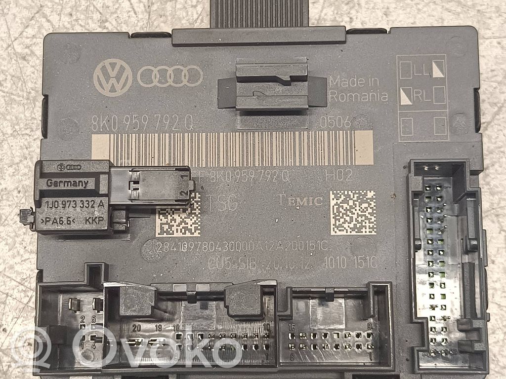 Audi A4 Allroad B8 Sterownik / Moduł drzwi 