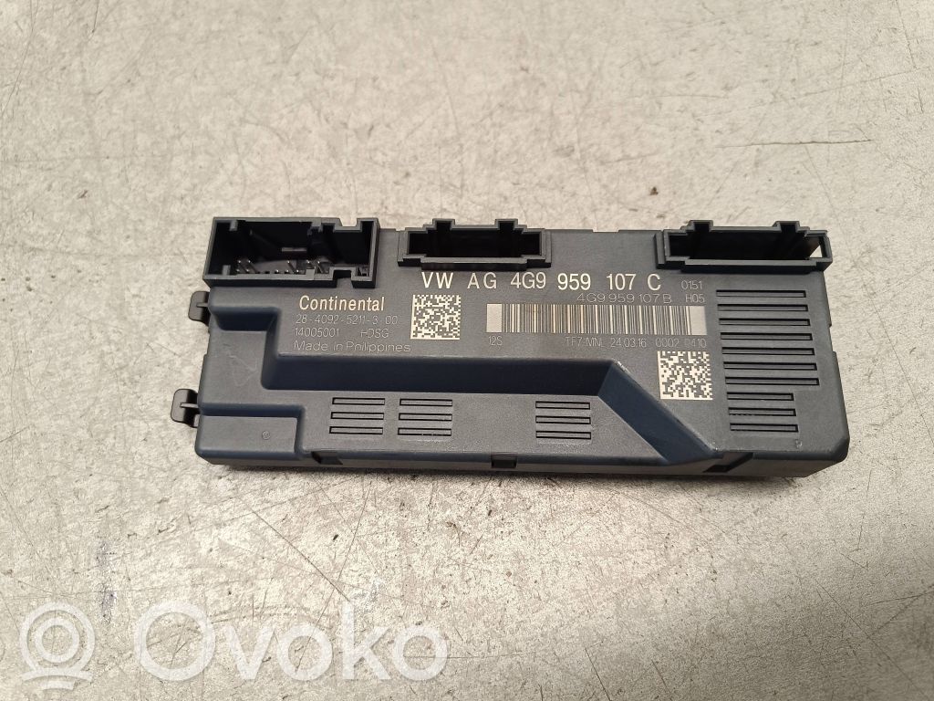 Audi A6 S6 C7 4G Tailgate/trunk control unit/module 