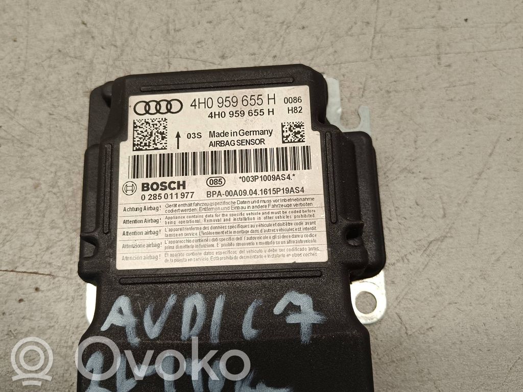 Audi A6 S6 C7 4G Airbag control unit/module 
