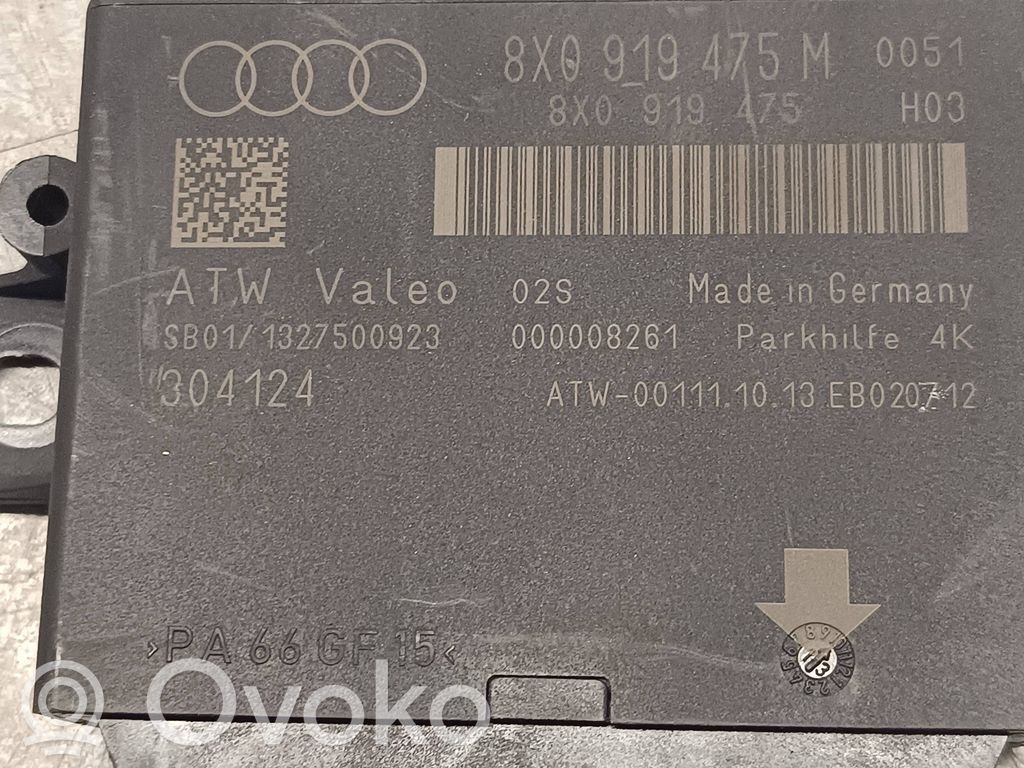 Audi Q3 8U Parking PDC control unit/module 