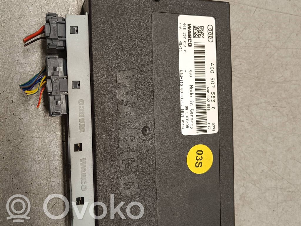 Audi A6 S6 C7 4G Module de commande suspension 