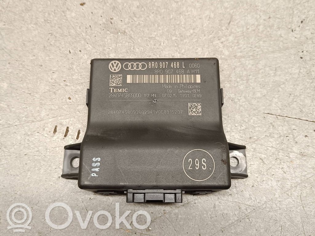Audi Q5 SQ5 8R Módulo de control Gateway 