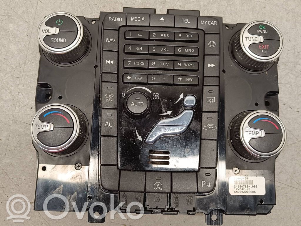 Volvo V60 Multifunctional control switch/knob 