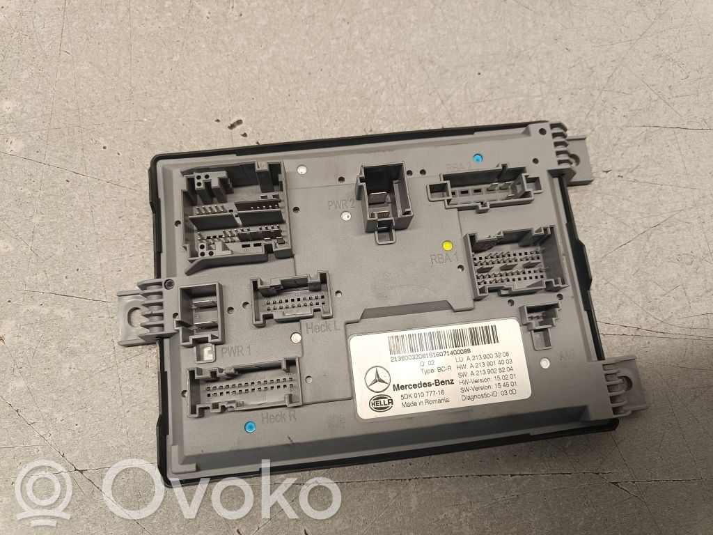 Mercedes-Benz E W213 SAM control unit 