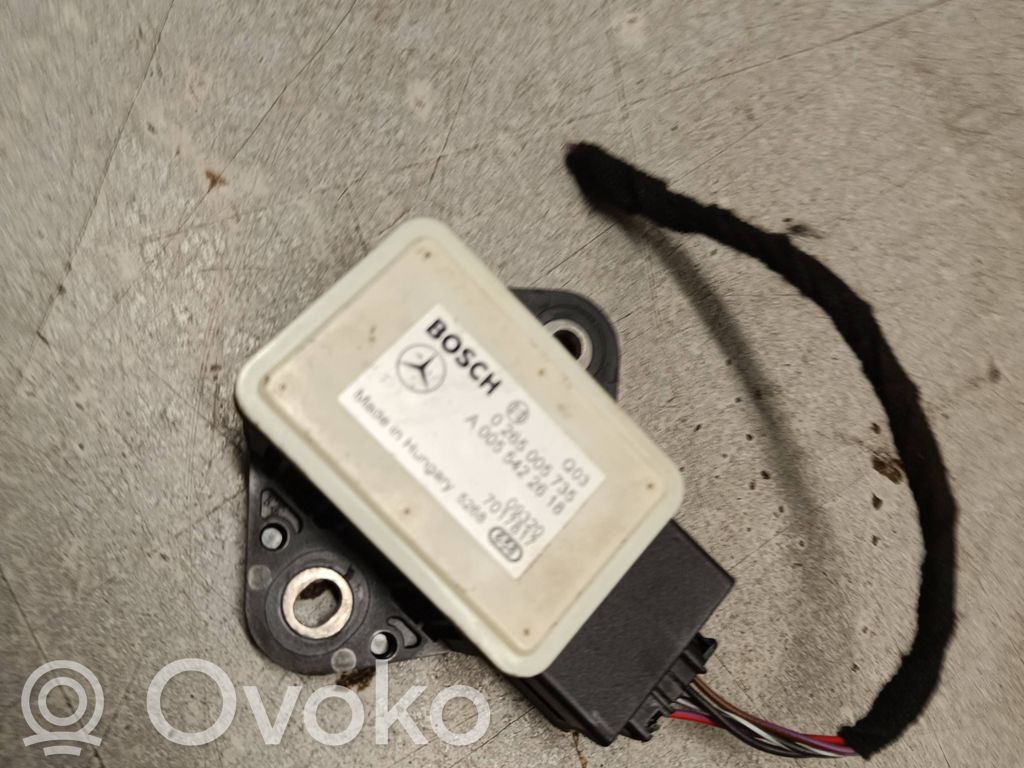 Mercedes-Benz E W212 ESP acceleration yaw rate sensor 
