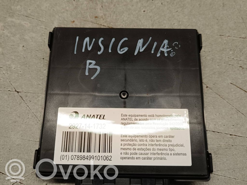 Opel Insignia B Module de contrôle sans clé Go 