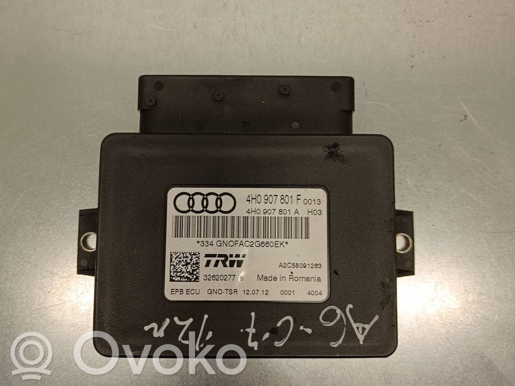 Audi A6 S6 C7 4G Hand brake control module 