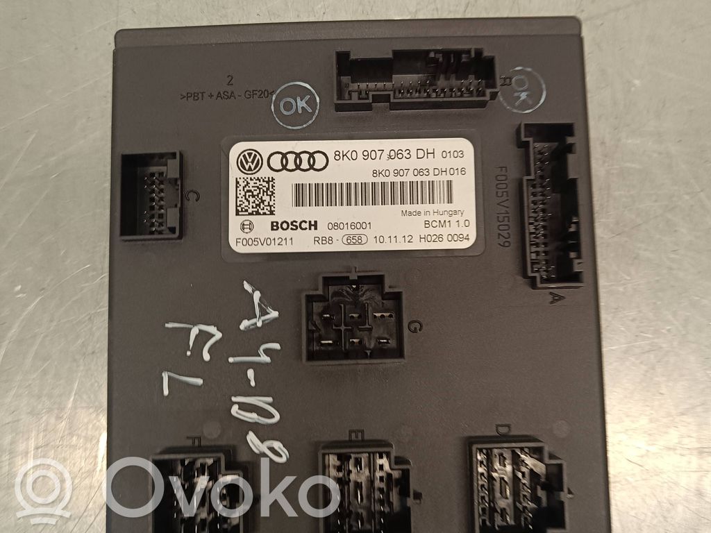 Audi A4 S4 B8 8K Comfort/convenience module 