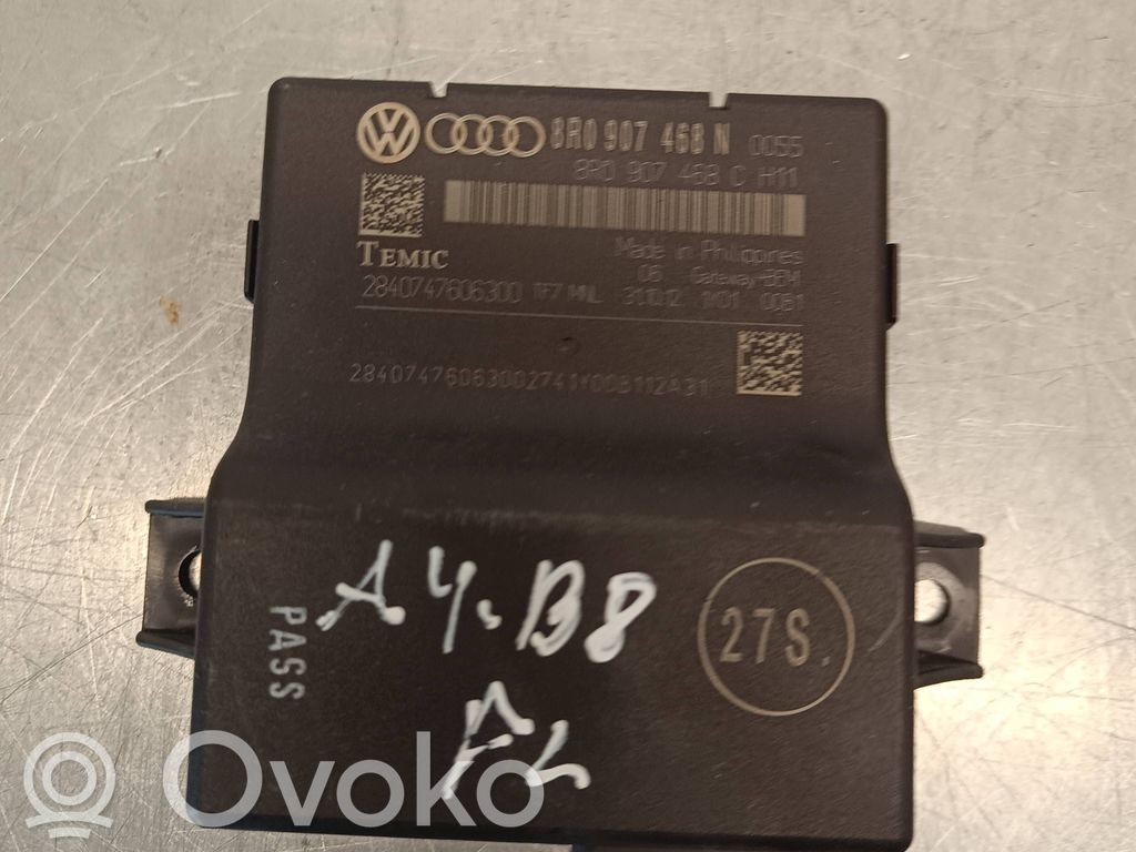 Audi A4 S4 B8 8K Módulo de control Gateway 
