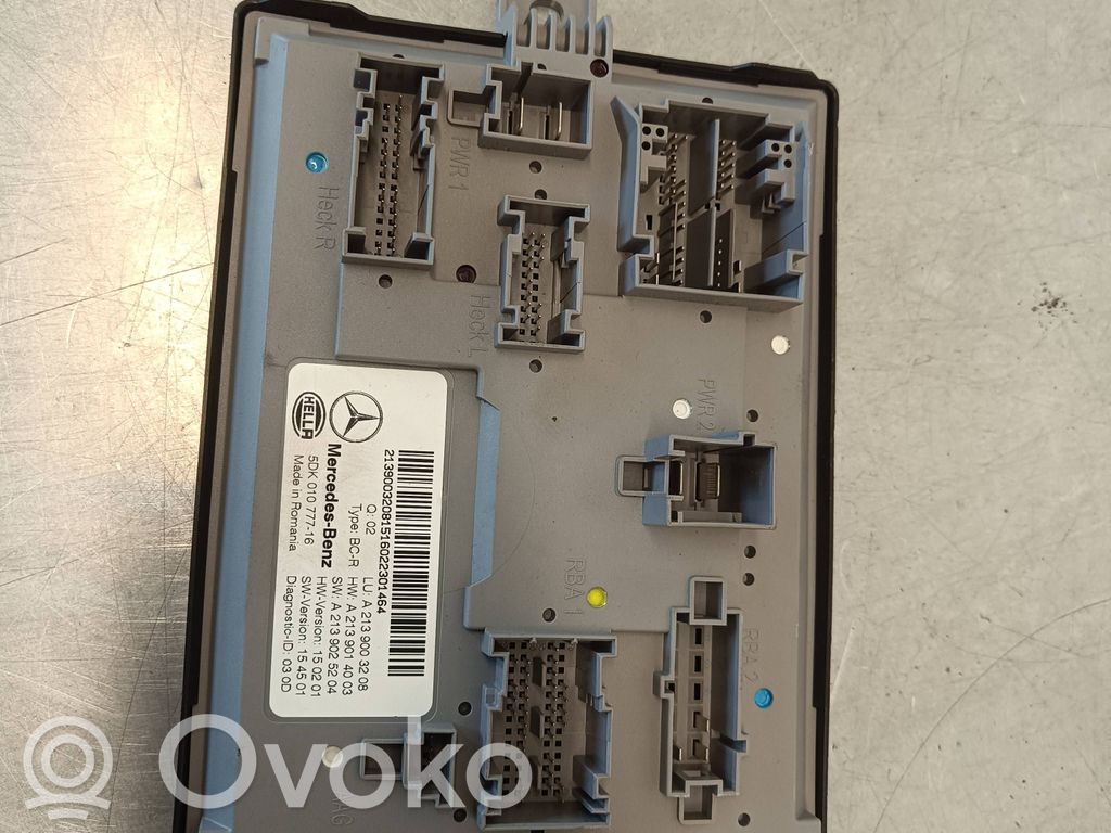 Mercedes-Benz E W213 SAM control unit 