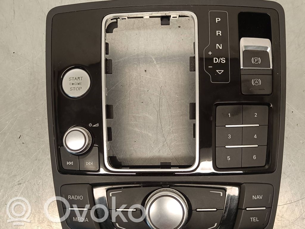 Audi A6 S6 C7 4G Console centrale, commande de multimédia l'unité principale 