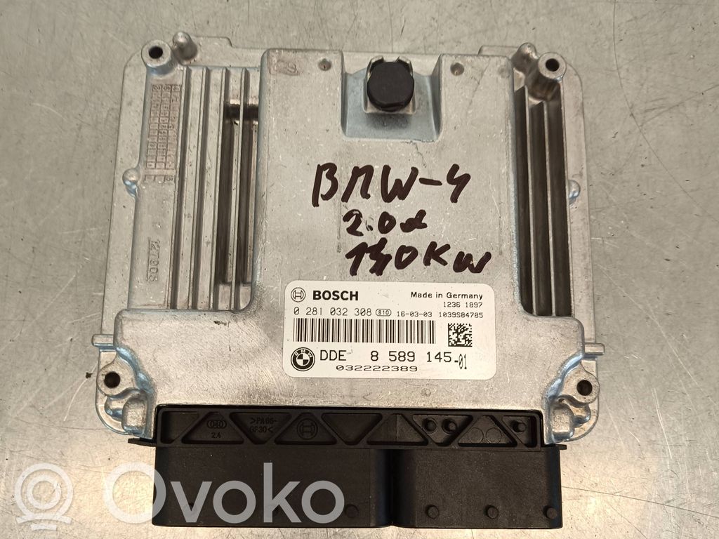 BMW 4 F36 Gran coupe Engine control unit/module 