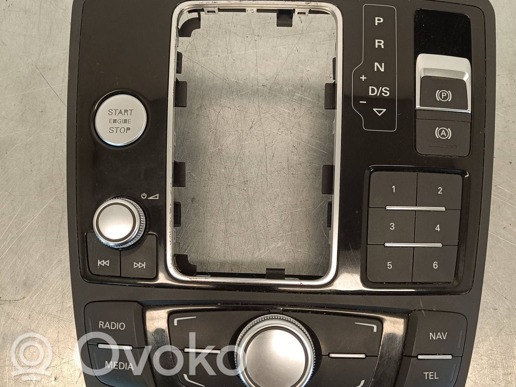 Audi A6 S6 C7 4G Console centrale, commande de multimédia l'unité principale 