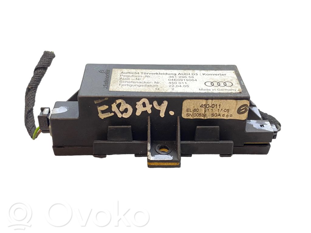 Audi A8 S8 D3 4E Door control unit/module 