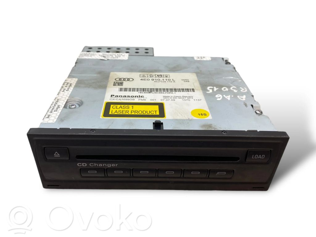 Audi A6 S6 C6 4F CD/DVD keitiklis 