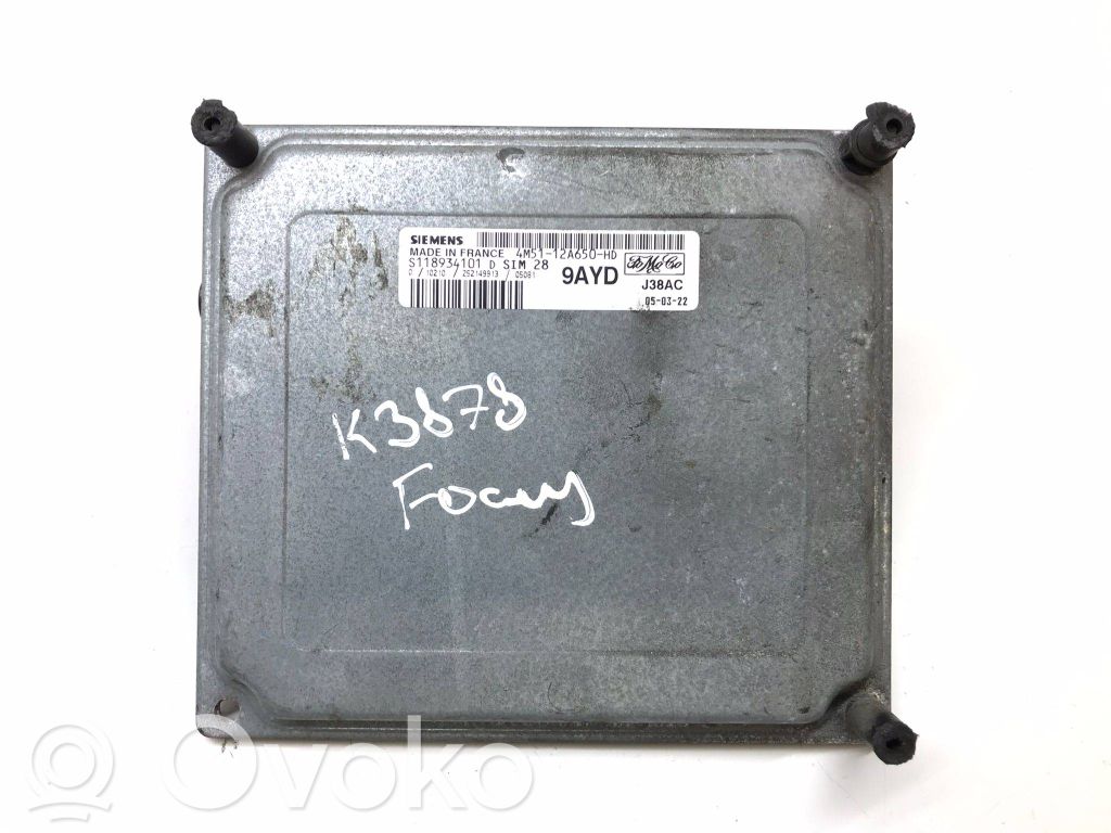 Unidad de control/módulo del motor   4M5112A650HD,S118934101D,K3878
