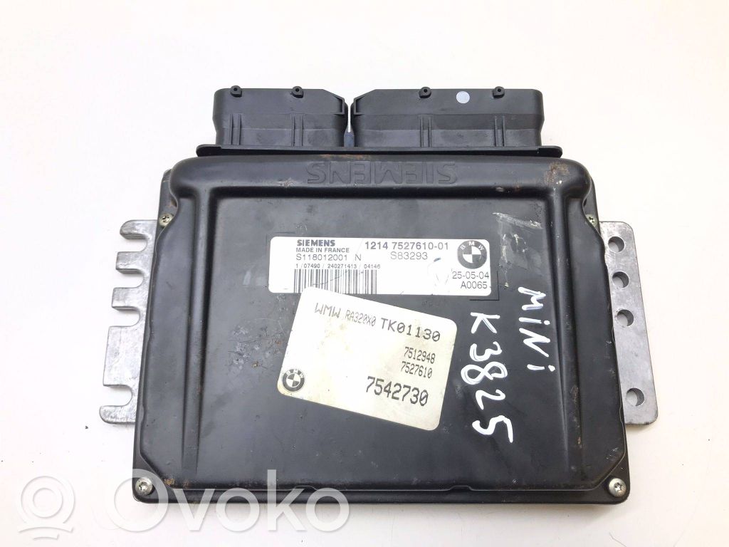 Engine control unit/module   7527610,1214752761001,7512948,7527610,7542730,K3825