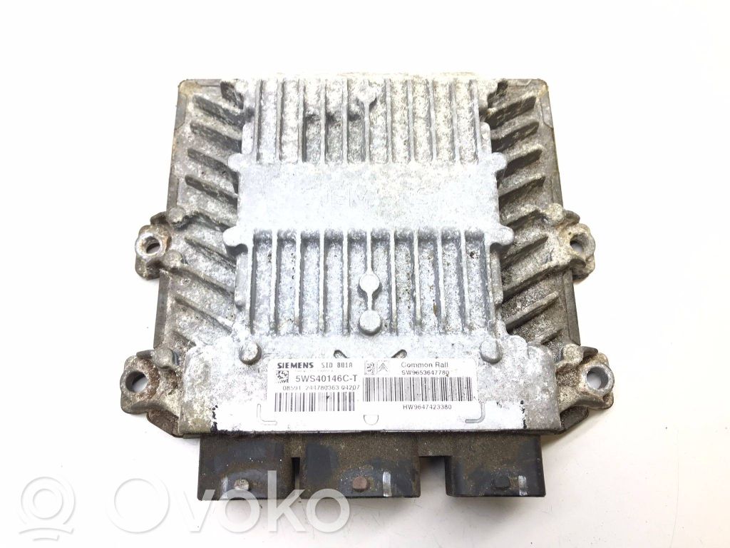 Peugeot 407 Engine control unit/module 
