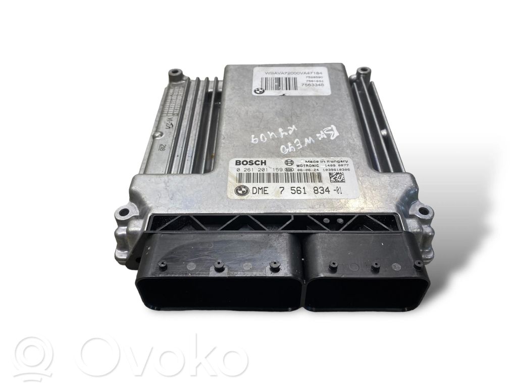 BMW 3 E90 E91 Variklio valdymo blokas 