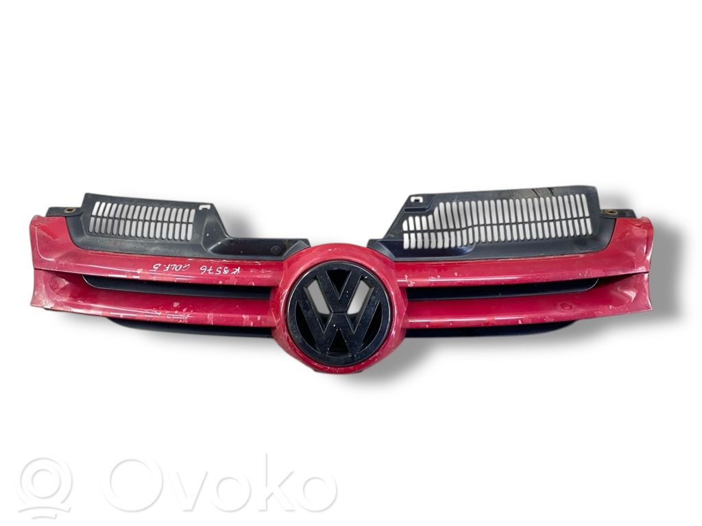Volkswagen Golf V Maskownica / Grill / Atrapa górna chłodnicy 