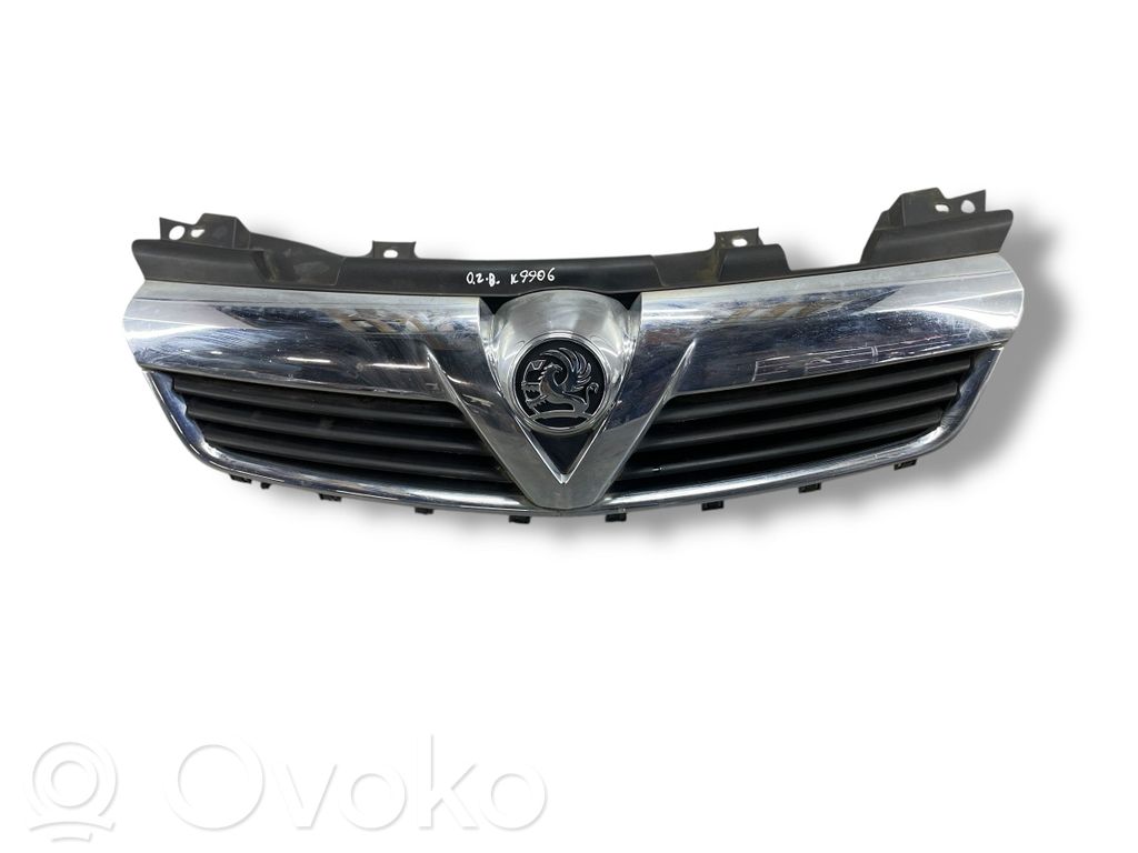 Opel Zafira B Etupuskurin ylempi jäähdytinsäleikkö 