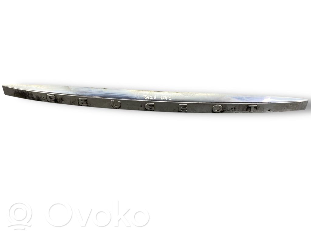 Peugeot 407 Éclairage de plaque d'immatriculation 