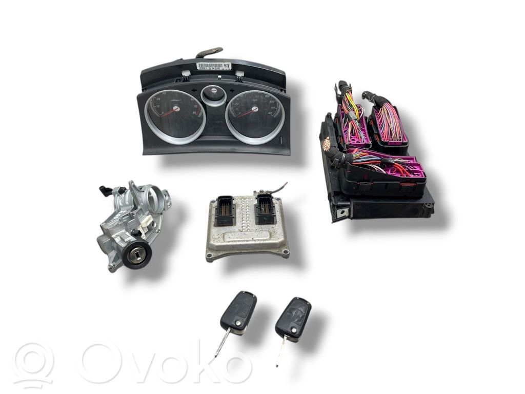 Opel Astra H Kit cu ECU motor și set închidere uși 