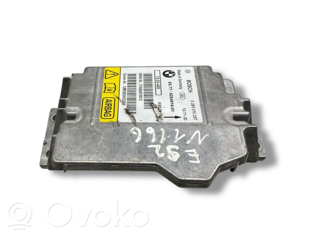 BMW 3 E92 E93 Airbag control unit/module 