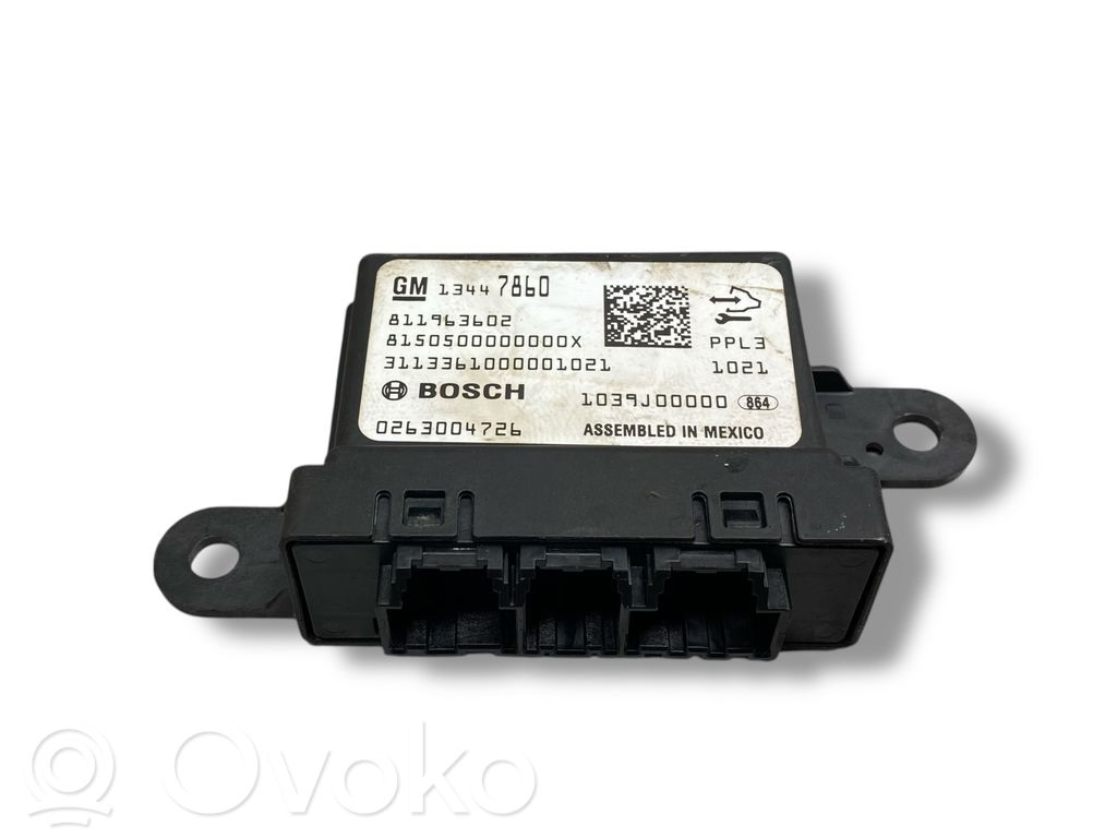 Opel Meriva B Sterownik / Moduł parkowania PDC 