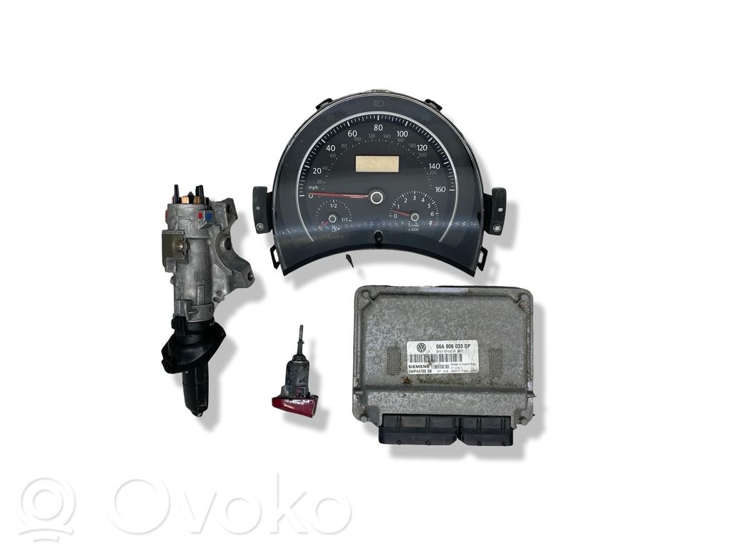 Volkswagen New Beetle Engine ECU kit and lock set 