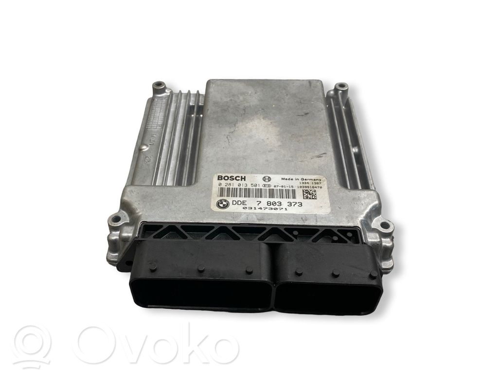 BMW 5 E60 E61 Variklio valdymo blokas 