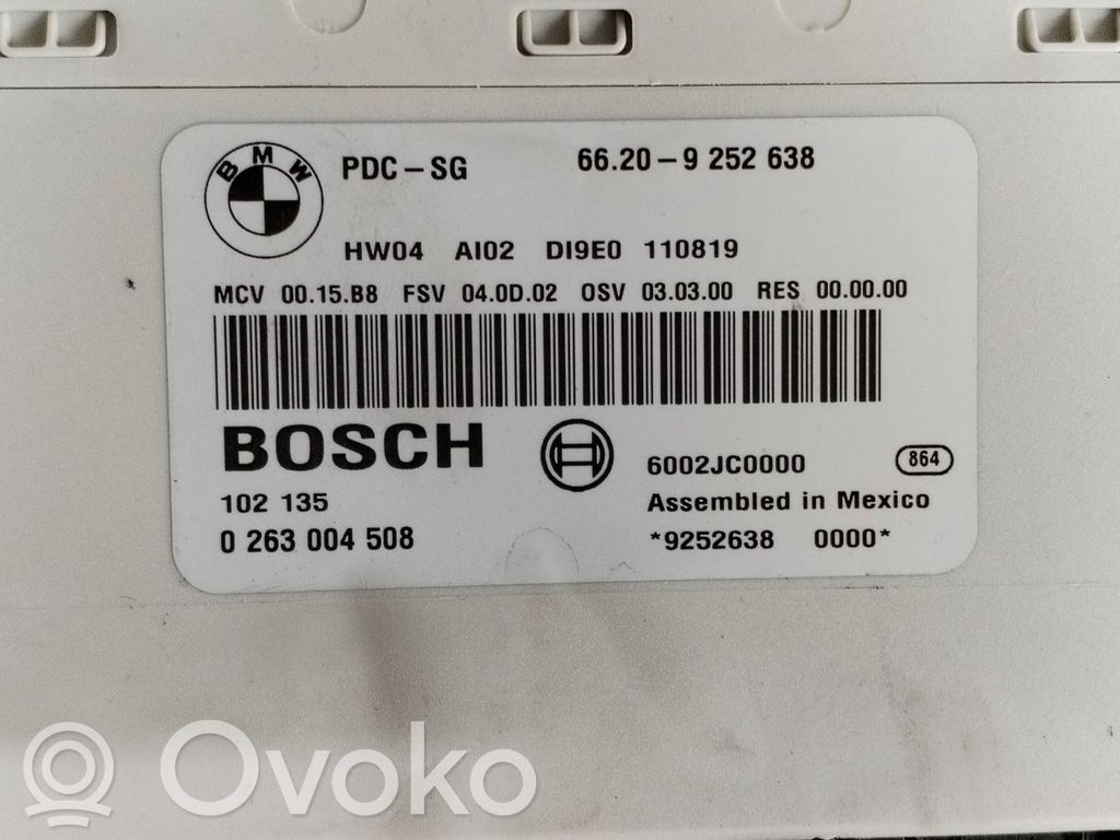 BMW 3 E90 E91 Parking PDC control unit/module 