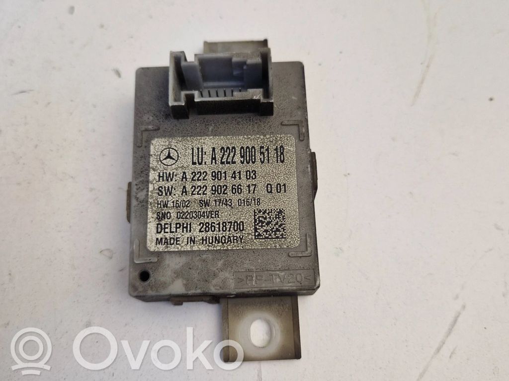 Mercedes-Benz E W238 Module d'éclairage LCM 
