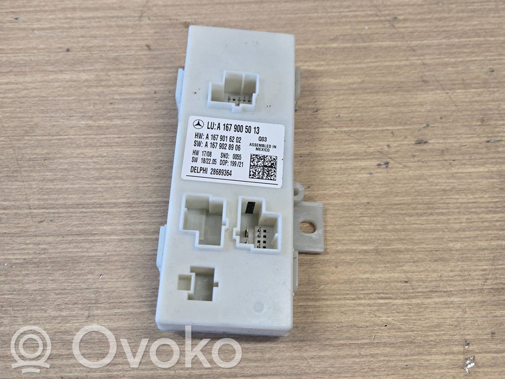 Mercedes-Benz GLE W167 Tailgate/trunk control unit/module 