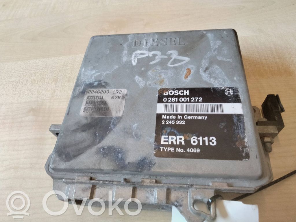 Engine control unit/module   ERR6113,0281001272,2245332