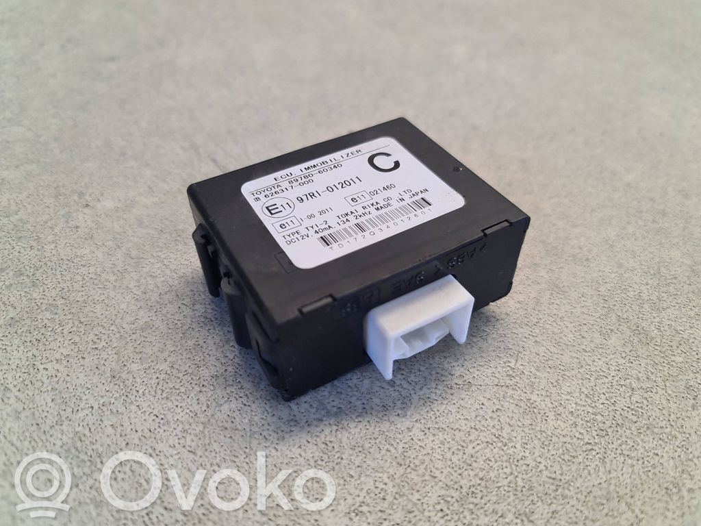 Toyota Land Cruiser (J120) Moduł / Sterownik immobilizera 