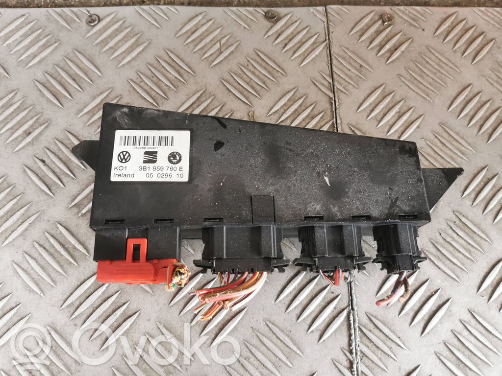 Skoda Superb B5 (3U) Module de commande de siège 