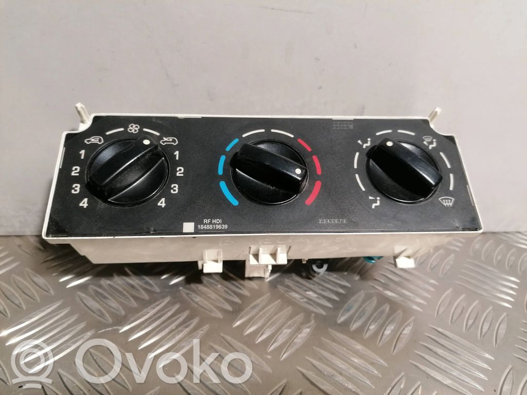 Citroen Berlingo Climate control unit 