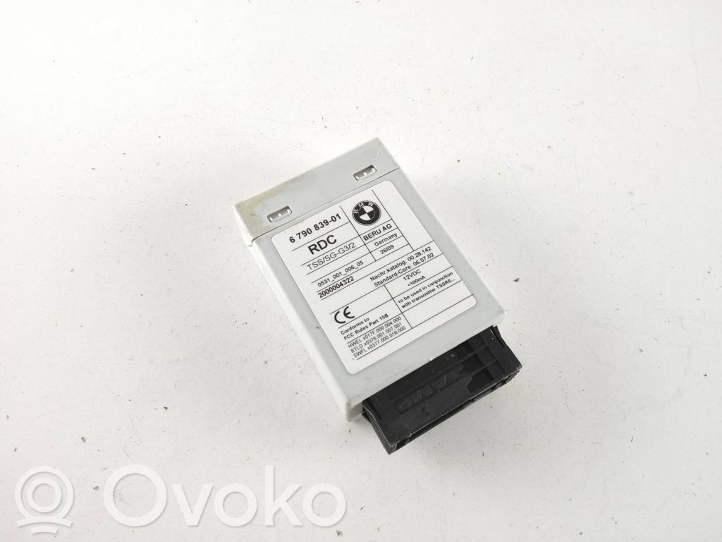 BMW 7 F01 F02 F03 F04 Sterownik / Moduł kontroli ciśnienia w oponach 