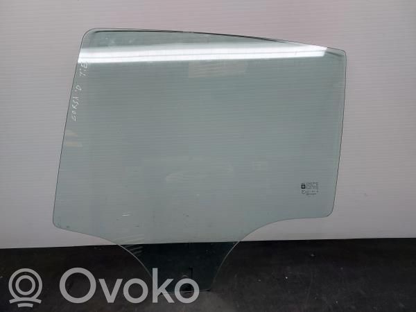 Opel Corsa D Rear door window glass 