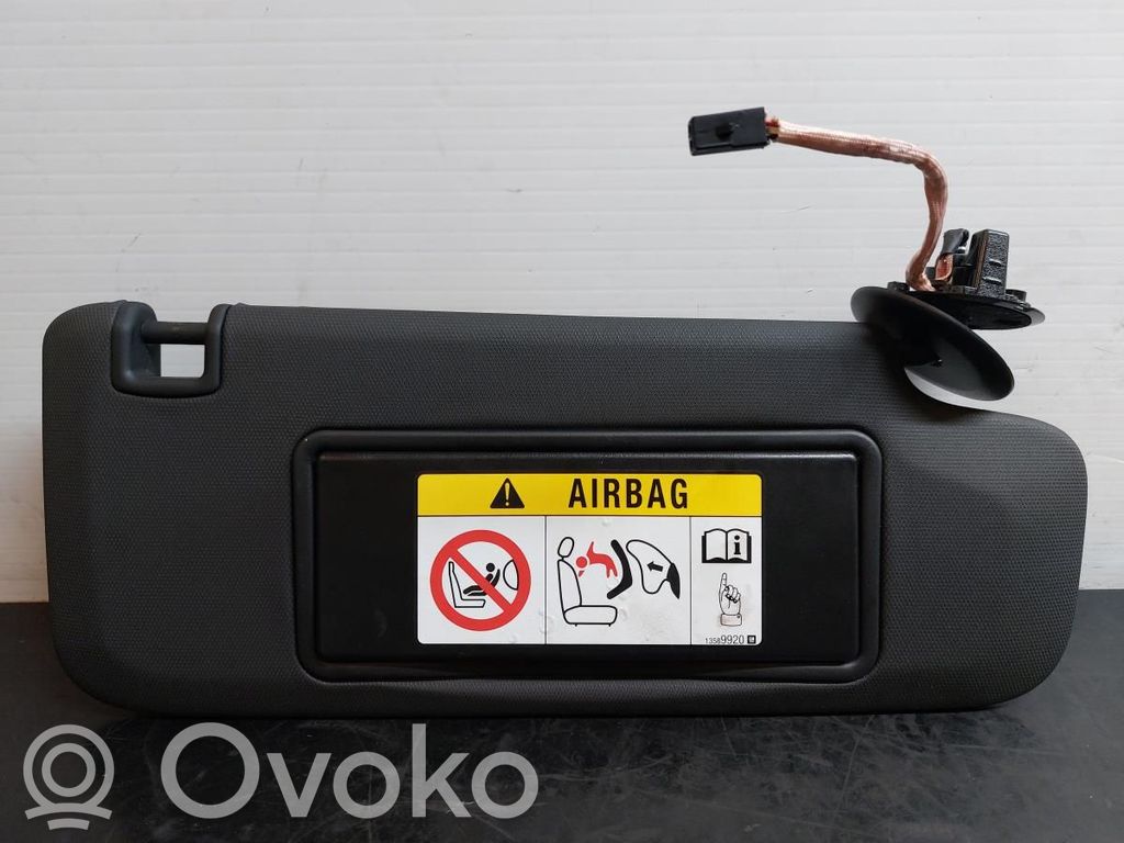 Opel Astra K Osłona przeciwsłoneczna 