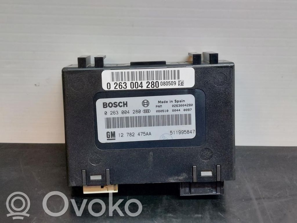 Pysäköintitutkan (PCD) ohjainlaite/moduuli   12782475,0263004280,12782475AA