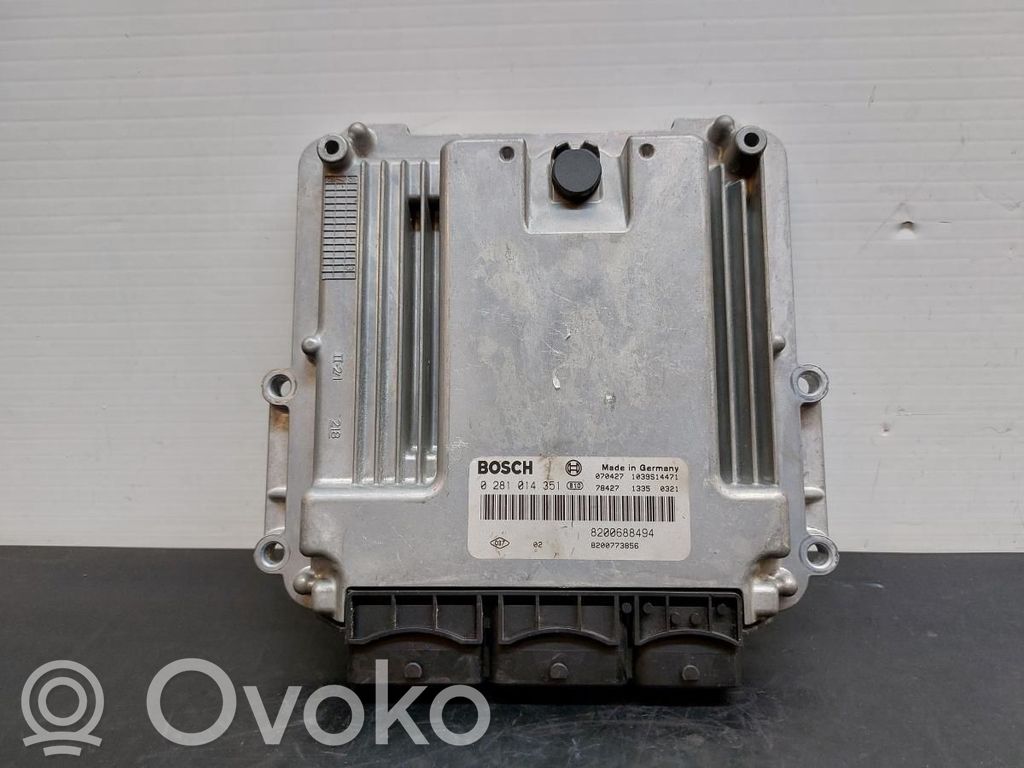 Renault Megane II Engine control unit/module 