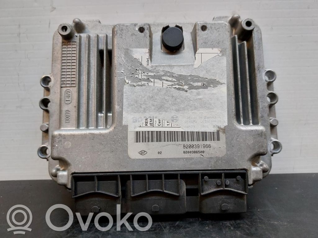 Centralina/modulo del motore   8200391966,0281011776
