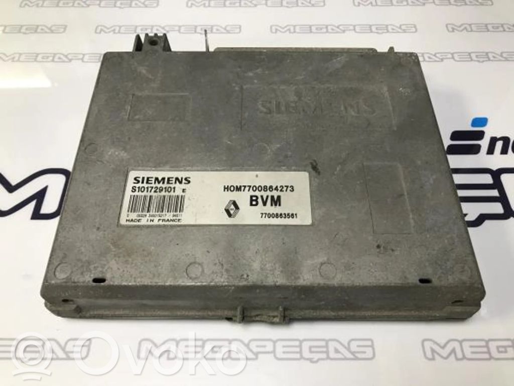 Engine control unit/module   7700863561,7700864273,S101729101E