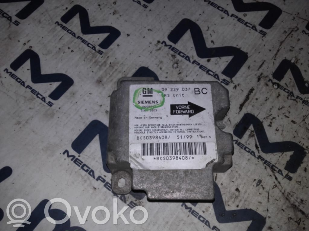 Opel Zafira A Centralina/modulo airbag 