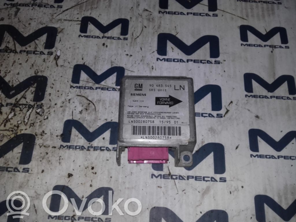 Airbag control unit/module   90483545,5WK4114