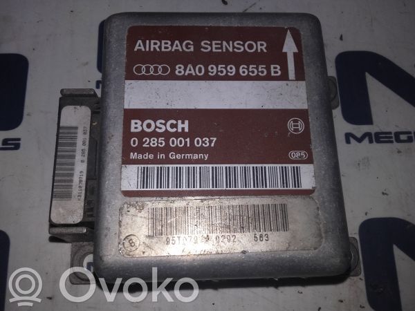 Airbagsteuergerät   8A0959655B,0285001037
