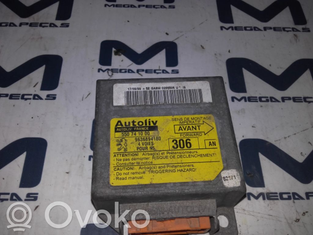Peugeot 306 Centralina/modulo airbag 